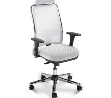 Cavaletti NewNet - Poltrona Presidente Giratória 16001 AC Syncron 3D