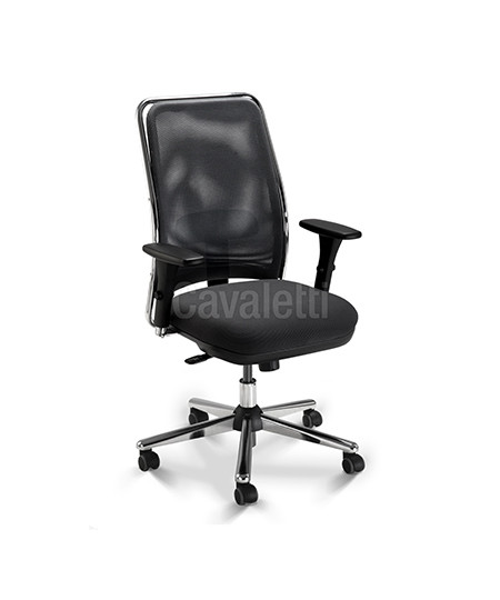 Cavaletti NewNet - Poltrona Presidente Giratória 16001 Syncron 3D